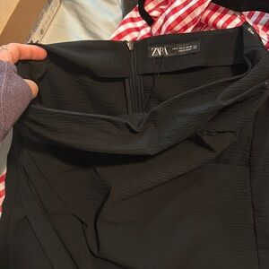 NEW Zara S black mini Skirt